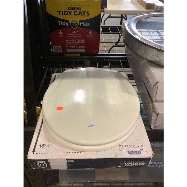 Kohler Round Front Bowl Seat (16 5/8in x 14 3/16in)