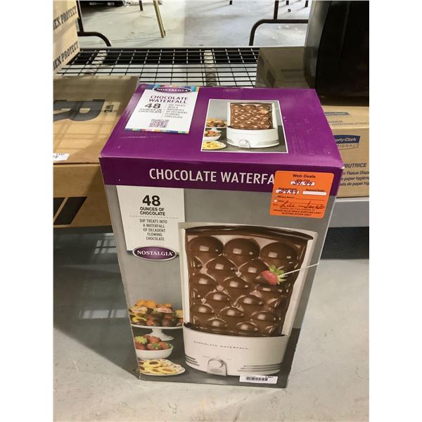 Nostalgia Chocolate Waterfall Machine 48oz Capacity
