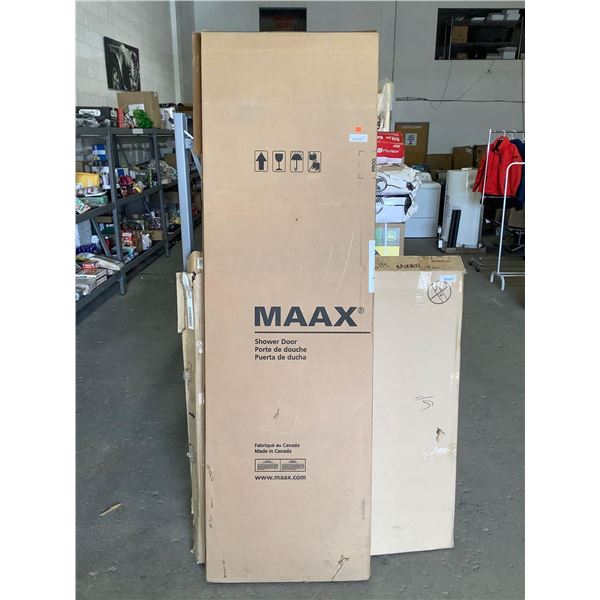 MAAX Shower Door (44-47in x 70.5in) - Model: 136271-900-340-000