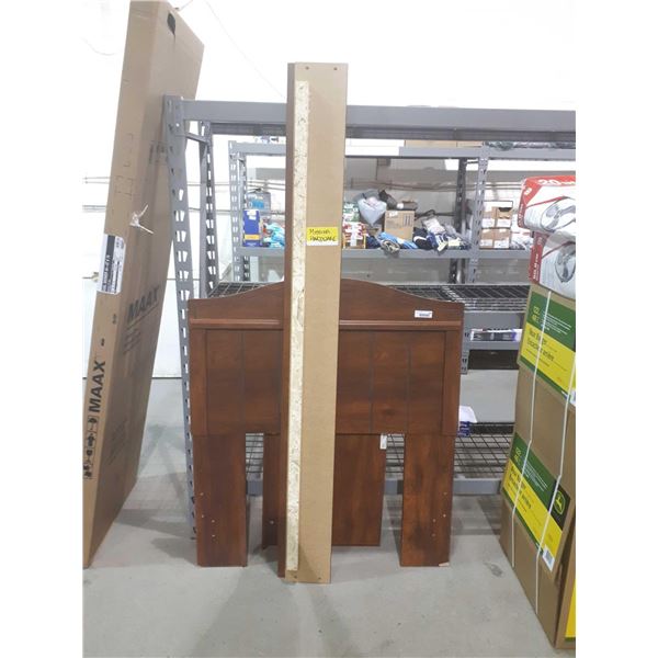 Ashley Furniture Twin Bed Frame (Headboard, Footboard, Side Rails, Missing Hardware)