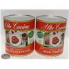 LOT OF 2 ALTA CUCINA PLUM TOMATOES 100FL OZ