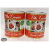 LOT OF 2 ALTA CUCINA PLUM TOMATOES 100FL OZ