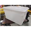 Image 1 : LARGE CAMBRO FOOD GRADE STACKING BIN W/ REVERSIBLE