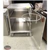 Image 3 : STAINLESS STEEL UNDERCOUNTER CABINET W/ WHEELS