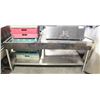 Image 1 : 2 TIER STAINLESS EQUIPMENT SHELF