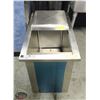 Image 1 : S/S DROP IN ICE BIN WITH LID AND S/S DRAINBOARD