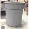 Image 1 : BRUTE 20 GALLON COMMERCIAL TRASH CAN GRAY