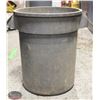 Image 1 : 20 GALLON COMMERCIAL TRASH CAN GRAY