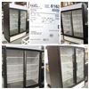 Image 1 : FEATURED LOT:TRUE UPRIGHT HINGED DOUBLE GLASS DOOR COOLER