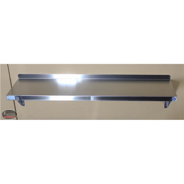 NEW 48"X12" STAINLESS STEEL WALL SHELF