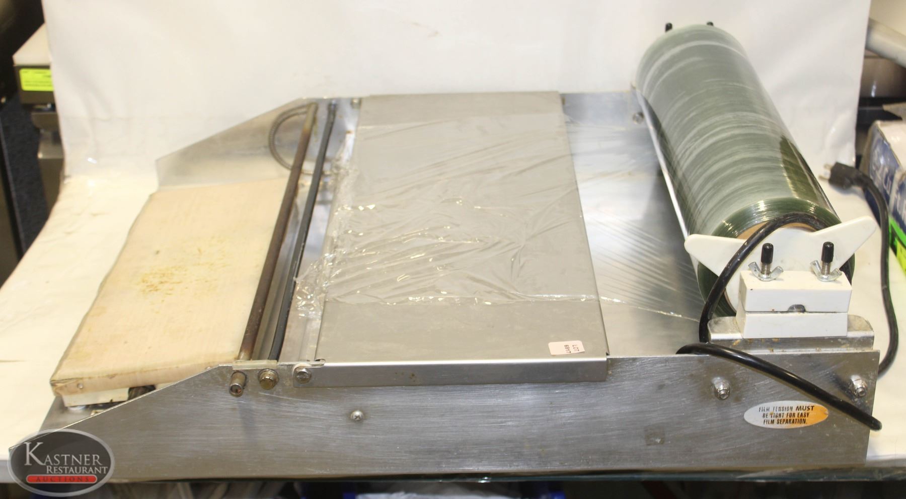 HEAT SEAL COMMERCIAL FOOD WRAPPER