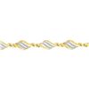Image 2 : Round Diamond Fashion Bracelet 1/2 Cttw 10KT Yellow Gold
