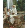 Sargent - The Fountain in Villa Torlonia Italy