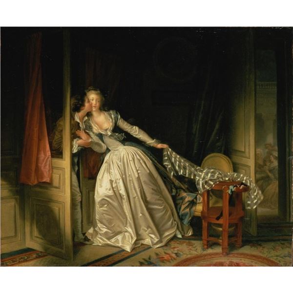 Jean-Honorï¿½ Fragonard - The Stolen Kiss