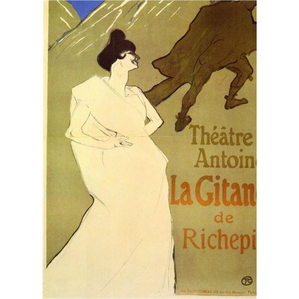 Toulouse-Lautrec - La Gitane de Rechepin