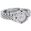 Image 9 : Rolex Ladies Stainless Steel Pink MOP Diamond & Sapphire 26MM Datejust