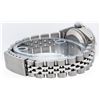 Image 4 : Rolex Ladies 26 Stainless Steel Green Pyramid Diamond Datejust Wristwatch Servic