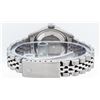 Image 6 : Rolex Ladies 26 Stainless Steel Green Pyramid Diamond Datejust Wristwatch Servic