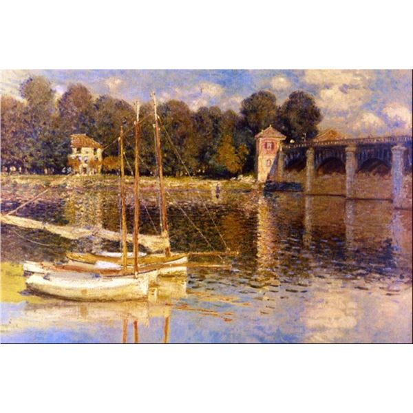 Claude Monet - Bridge at Argenteuil