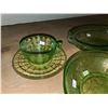 Image 2 : green depression glass lot