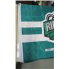 Image 2 : Saskatchewan Roughriders FLAG - Riders Nation 2013 - 59"X36"