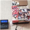 Image 1 : 3.25 pounds of early 90s hockey trading cards (including box) there is enough to fill the box twice 