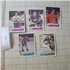 Image 1 : 5 1977 OPC O-PEE-CEE NHL Hockey cards