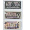 Image 5 : 1937, 1954, 1971, 1989 and 2001 Canadian 10 Dollar Bills - 5 Bills