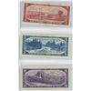 Image 2 : 1954 Canadian 2, 5, 10 Dollar Bills- X3 Bills