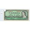 Image 1 : 1954 Canadian 1 Dollar Bill