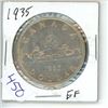 Image 1 : 1935 Canadian Silver Dollar