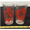 Image 1 : 2 X 1937 Coronation Glasses