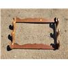 Image 1 : Wooden wall hanging gun rack