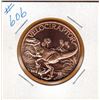 Image 1 : 1 OUNCE COPPER  .999 FINE - DINOSAUR - VELOCIRAPTOR