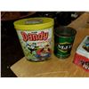 Image 2 : 3 metal tins, and 1 mini MJB tin