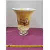 Image 1 : Brown blown Glass Pedestal Vase