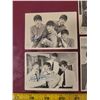 Image 2 : 4 small signed Beatles cards from the 1960’s (John Lennon, 2 Ringo Starr, George Harrison)