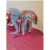 Image 2 : 3 decorated cloth elephants