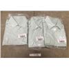 Image 1 : 773 - 3 new Canadian Forces dress shirts, light green, size 17, 34