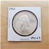 Image 2 : 1961 canada silver dollar