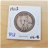 Image 1 : 1913 canada 50 cents vg-8