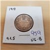 Image 1 : 1919 canada 25 cents .925