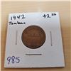 Image 1 : 1942 canada tombac 5 cents
