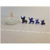 Image 1 : 4 glass elephants - one ring holder