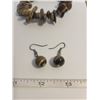 Image 3 : Tiger eye necklace, earrings, bracelet