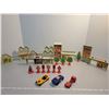 Image 1 : Matchbox racing town - 20 pieces, 3 1970's cars