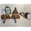 Image 1 : wood lot, duck bank & shelves