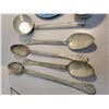 Image 2 : serving spoons, ladle, enamel cup - 7 pieces