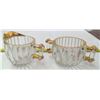 Image 1 : Cream & Sugar Set - Glass