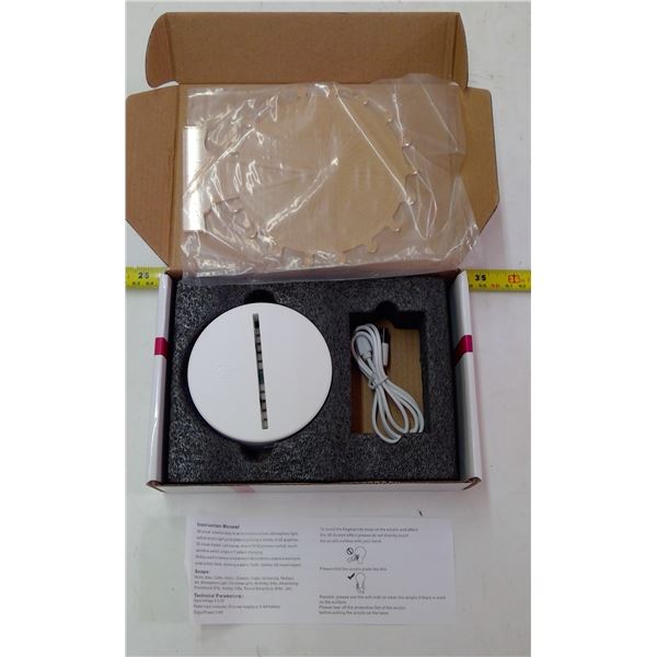 3D Creative Visualization Lamp - appears NIB